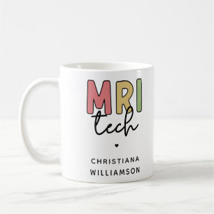 Aangepaste naam MRI Tech   MRI Technologist Gifts Koffiemok