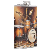 Aangepaste naam Muziekinstrumenten Heupfles (Rechts)