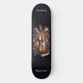 Aangepaste naam Muziekinstrumenten Skateboard (Voorkant)