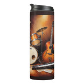 Aangepaste naam Muziekinstrumenten Thermosbeker (Geroteerd rechts)