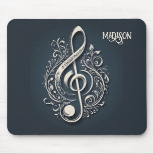 Aangepaste naam Muzikale Clef Note Muismat