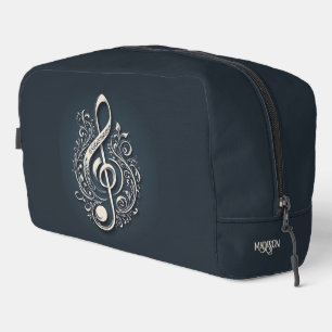 Aangepaste naam Muzikale Clef Note Toilettasje