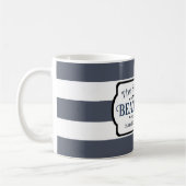 Aangepaste naam Nationale Stripes Koffiemok (Links)