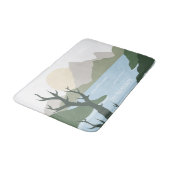 Aangepaste naam Natuur Illustratie Badmat (Gekanteld)