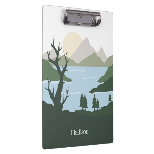 Aangepaste naam Natuur Illustratie Klembord (Rechts)