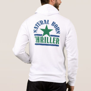 Aangepaste naam natuurlijke Born Thriller Hoodie