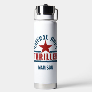 Aangepaste naam natuurlijke Born Thriller Waterfles
