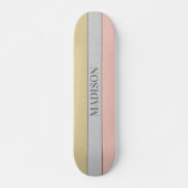 Aangepaste Naam Nep Glitter Bling Skateboard (Voorkant)
