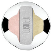 Aangepaste Naam Nep Glitter Bling Voetbal (Gedraaid)