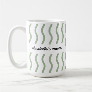 Aangepaste naam Nieuwe moeder Toekomstige moeder N Koffiemok