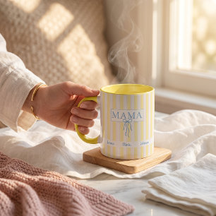 Aangepaste naam nieuwe moeder-vader cadeau koffie mok