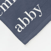 Aangepaste naam Oma Deken, Minky Baby Deken (Hoek)