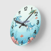 Aangepaste naam onder de Zee kwekerij Ronde Klok (Hoek)