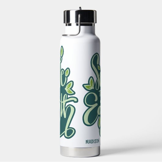 Aangepaste naam Opslaan Aarde Waterfles (Rechts)