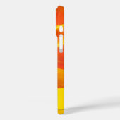 Aangepaste naam Oranje Tulip Flower Petals Foto Case-Mate iPhone Case (Achterkant / Links)