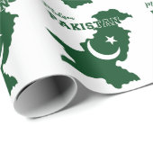 Aangepaste naam Pakistan Cadeaupapier (Rol Hoek)