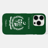 Aangepaste naam Pakistan Case-Mate iPhone Case (Achterkant (horizontaal))