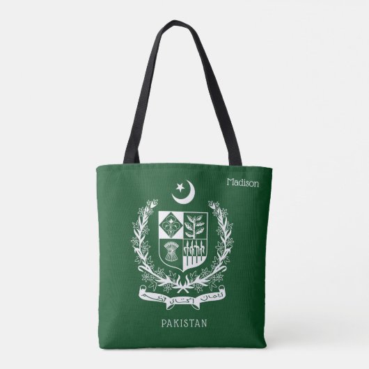 Aangepaste naam Pakistan Draagtas (Achterkant)