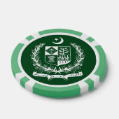 Aangepaste naam Pakistan Poker Chips (Enkel)