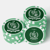 Aangepaste naam Pakistan Poker Chips (Opstapeling)