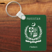 Aangepaste naam Pakistan Sleutelhanger (Voorkant)