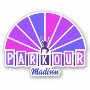 Aangepaste naam PARKOUR Sticker