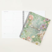 Aangepaste Naam pastel bloem Planner (Display)