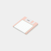 Aangepaste naam pastel floppy disk, Y2K-stijl Post-it® Notes (Schuin)