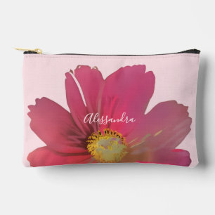 Aangepaste naam pastel roze rode waterverf wilde b etui