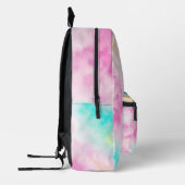  aangepaste naam pastel Tie dye rugzak (Links)