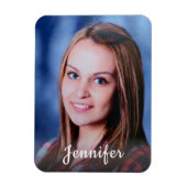 Aangepaste naam Persoonlijke foto Magneet (Verticaal)