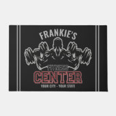 Aangepaste naam Persoonlijke trainer Fitness Cente Deurmat (Voorkant)