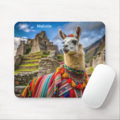 Aangepaste naam Peru Llama Muismat (Met muis)
