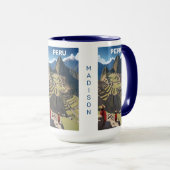 Aangepaste naam Peru Machu Picchu Mok (Voorkant rechts)