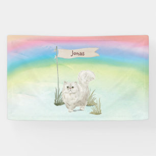 Aangepaste naam Perzisch Kat Pet Spandoek