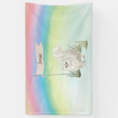 Aangepaste naam Perzisch Kat Pet Spandoek (Verticaal)