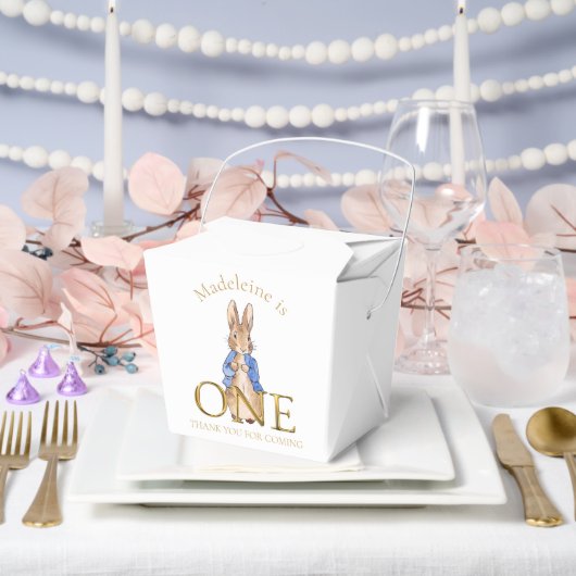 Aangepaste Naam Peter 1e Verjaardag Dank u Bedankdoosjes (Huwelijk)