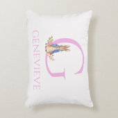 Aangepaste naam Peter het Konijn Accent Kussen (Voorkant(Verticaal))