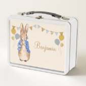 Aangepaste naam Peter het konijn beige achtergrond (Voorkant)