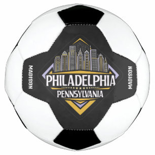 Aangepaste naam Philadelphia Pennsylvania Voetbal