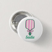 Aangepaste Naam Pickleball Bag Button (Voorkant /achterkant)