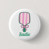 Aangepaste Naam Pickleball Bag Button (Voorkant)