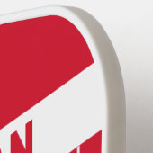Aangepaste naam pickleball paddle (Links Detail)