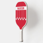Aangepaste naam pickleball paddle (Links)