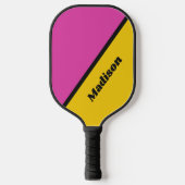 Aangepaste naam pickleball paddle (Voorkant)