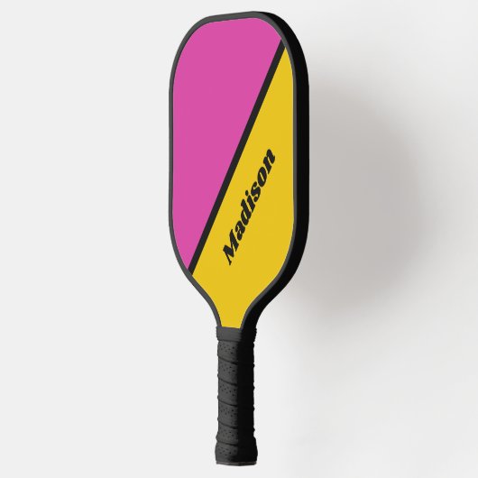 Aangepaste naam pickleball paddle (Links)
