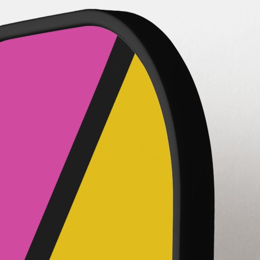 Aangepaste naam pickleball paddle (Links Detail)