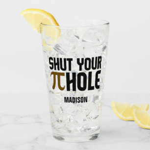 Aangepaste naam "Pie Hole" Glas