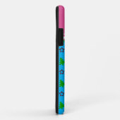 Aangepaste naam: Pinguïn sky blue Tree sterren Case-Mate iPhone Case (Achterkant/rechts)