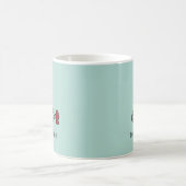 Aangepaste naam Pixel Fireman Koffiemok (Center)